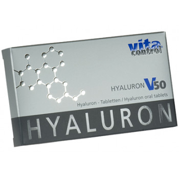 Vita control Hyaluron V50 Πόσιμο Υαλουρονικό σε 60 ταμπλέτες  